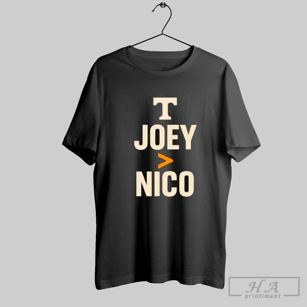 Official Tennessee Volunteers Joey Better Than Nico Unisex T-shirt, Sweatshirt, Hoodie, Long Sleeve Tee - T-Shirt, Sweatshirt, Hoodie