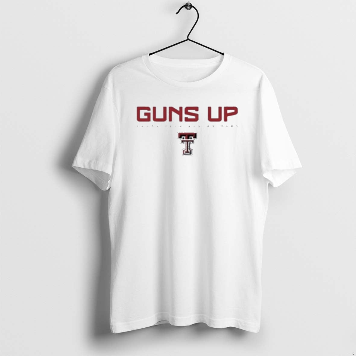 Official Texas Tech Red Raiders Football Logo Guns Up Rally Call - T-Shirt, Sweatshirt, Hoodie