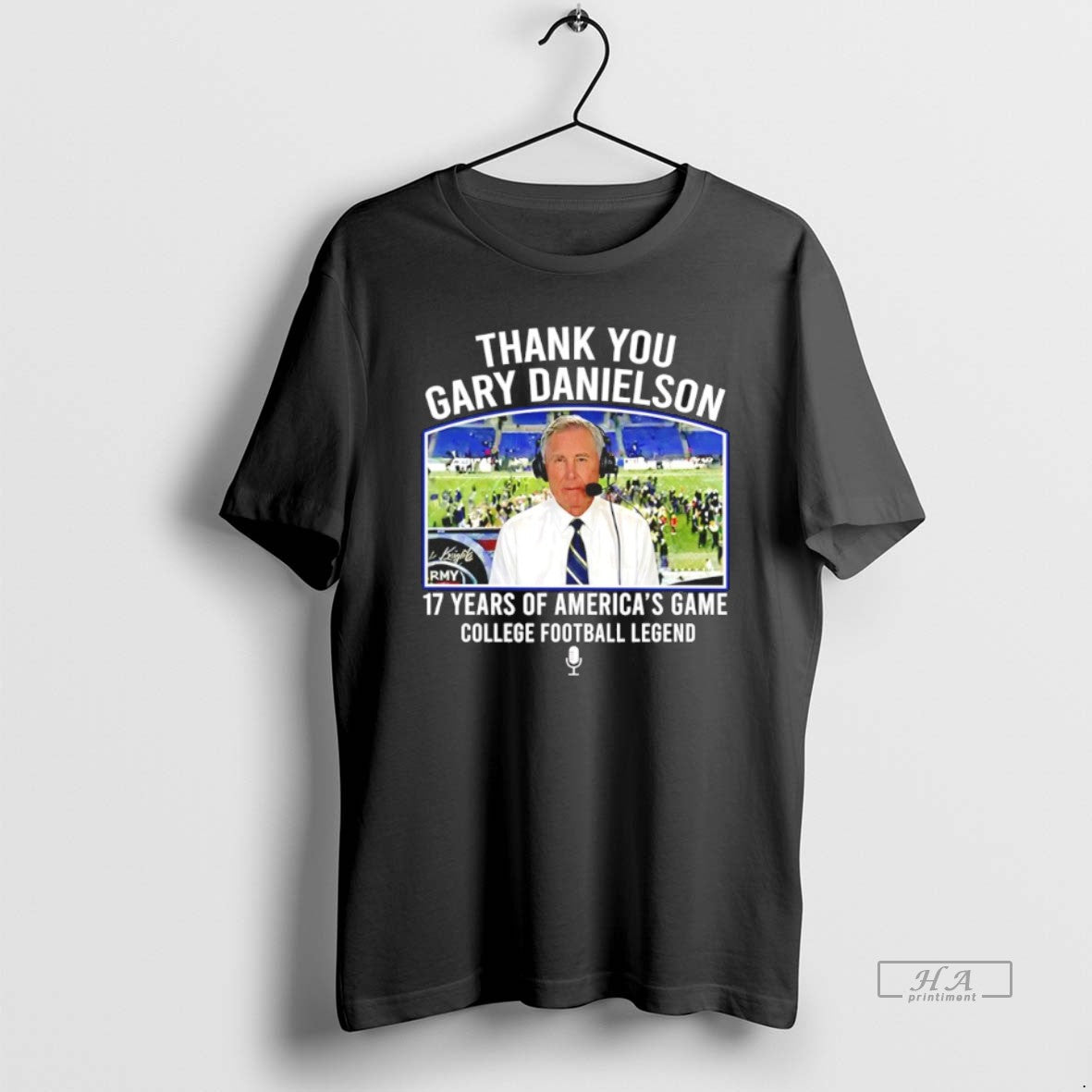 Official Thank You Gary Danielson 17 Years Of Americas Game College Football Legend - T-Shirt, Sweatshirt, Hoodie
