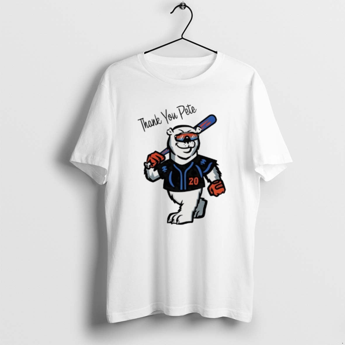 Official Thank You Pete Alonso Polar Bear New York Mets - T-Shirt, Sweatshirt, Hoodie