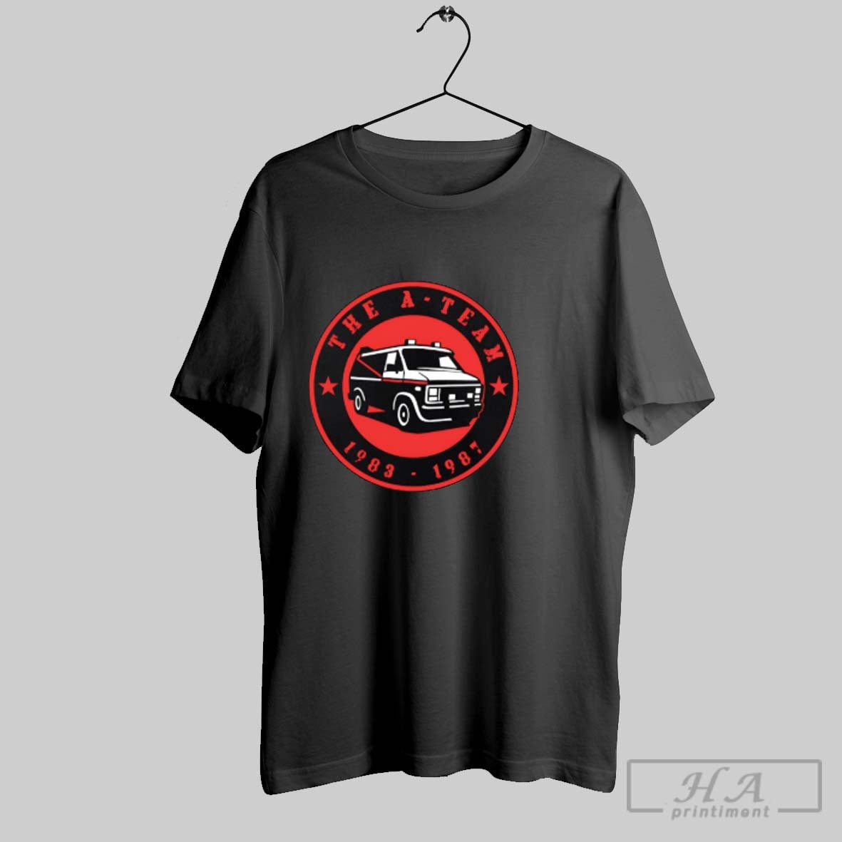 Official The A Team Van Soldiers Of Fortune 1983 1987 T Unisex T-shirt, Sweatshirt, Hoodie, Long Sleeve Tee - T-Shirt, Sweatshirt, Hoodie