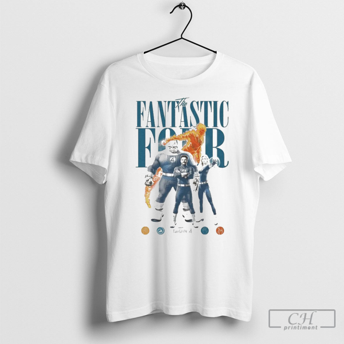 Official The Fantastic 4 First Steps Team Unisex T-shirt, Sweatshirt, Hoodie, Long Sleeve Tee - T-Shirt, Sweatshirt, Hoodie