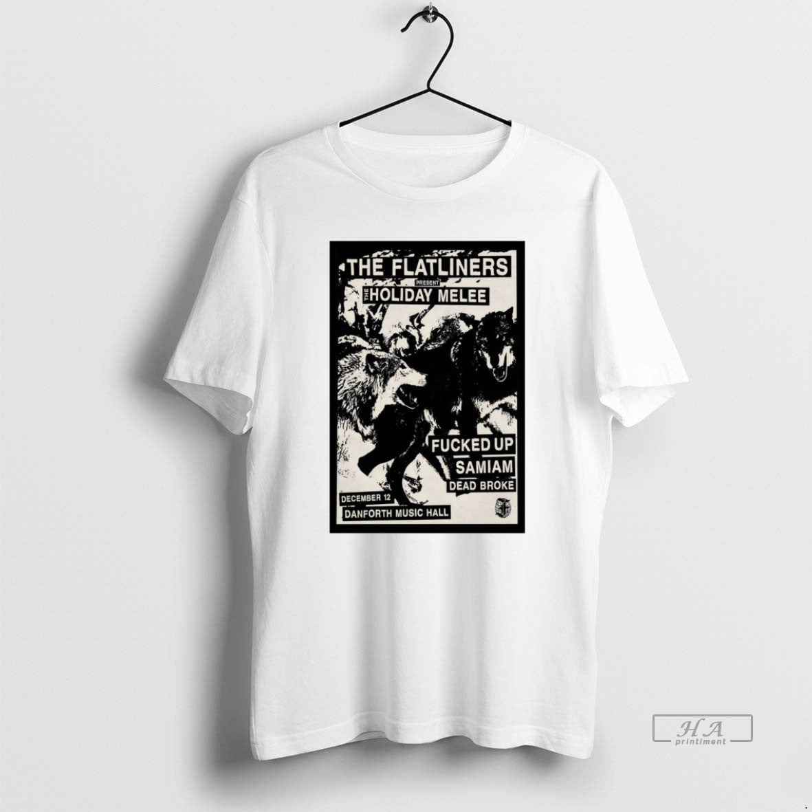 Official The Flatliners At The Danforth Music Hall On December 12 2025 - T-Shirt, Sweatshirt, Hoodie