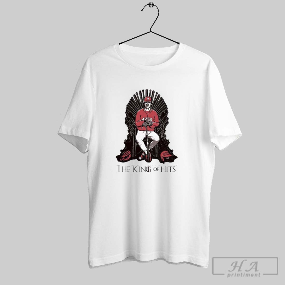 Official The King Of Hits Pete Rose Unisex T-shirt, Sweatshirt, Hoodie, Long Sleeve Tee - T-Shirt, Sweatshirt, Hoodie