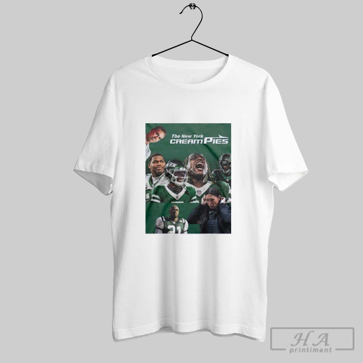 Official The New York Jets Cream Pies T Unisex T-shirt, Sweatshirt, Hoodie, Long Sleeve Tee - T-Shirt, Sweatshirt, Hoodie