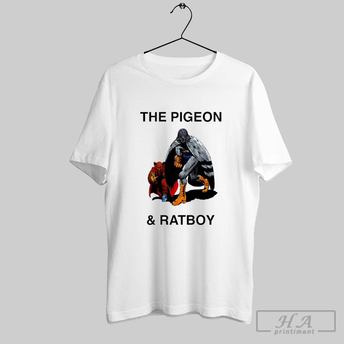 Official The Pigeon And Ratboy Unisex T-shirt, Sweatshirt, Hoodie, Long Sleeve Tee - T-Shirt, Sweatshirt, Hoodie