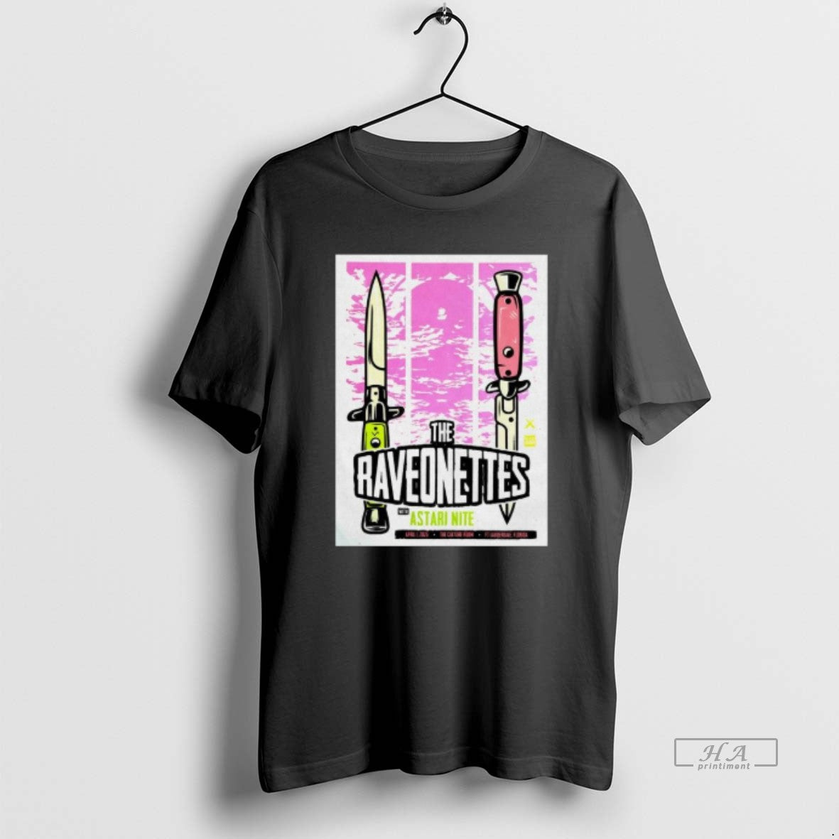 Official The Raveonettes April 1 2026 At Culture Room Show Unisex T-shirt, Sweatshirt, Hoodie, Long Sleeve Tee - T-Shirt, Sweatshirt, Hoodie