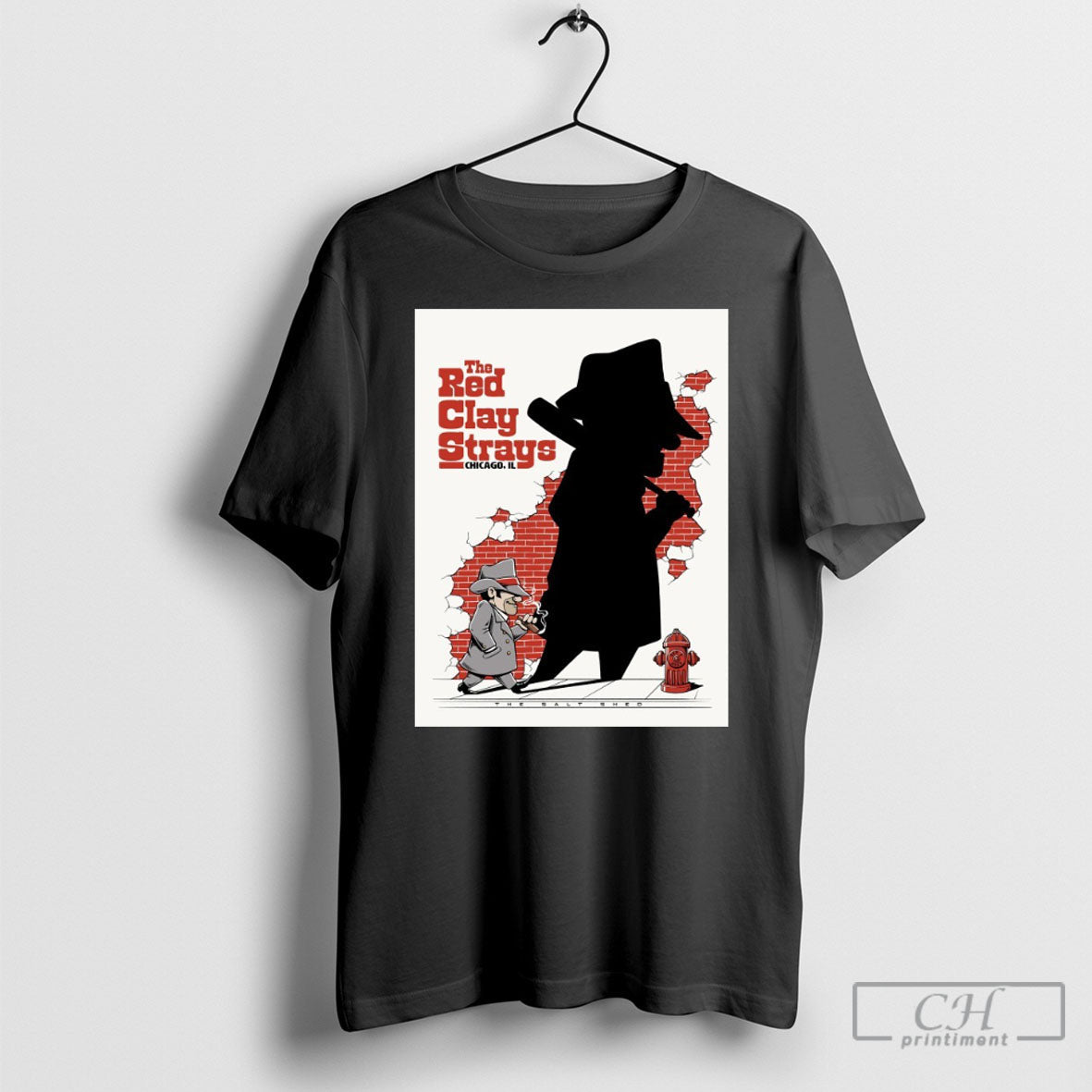 Official The Red Clay Strays At The Salt Shed On Sept 3 2025 Poster Unisex T-shirt, Sweatshirt, Hoodie, Long Sleeve Tee - T-Shirt, Sweatshirt, Hoodie