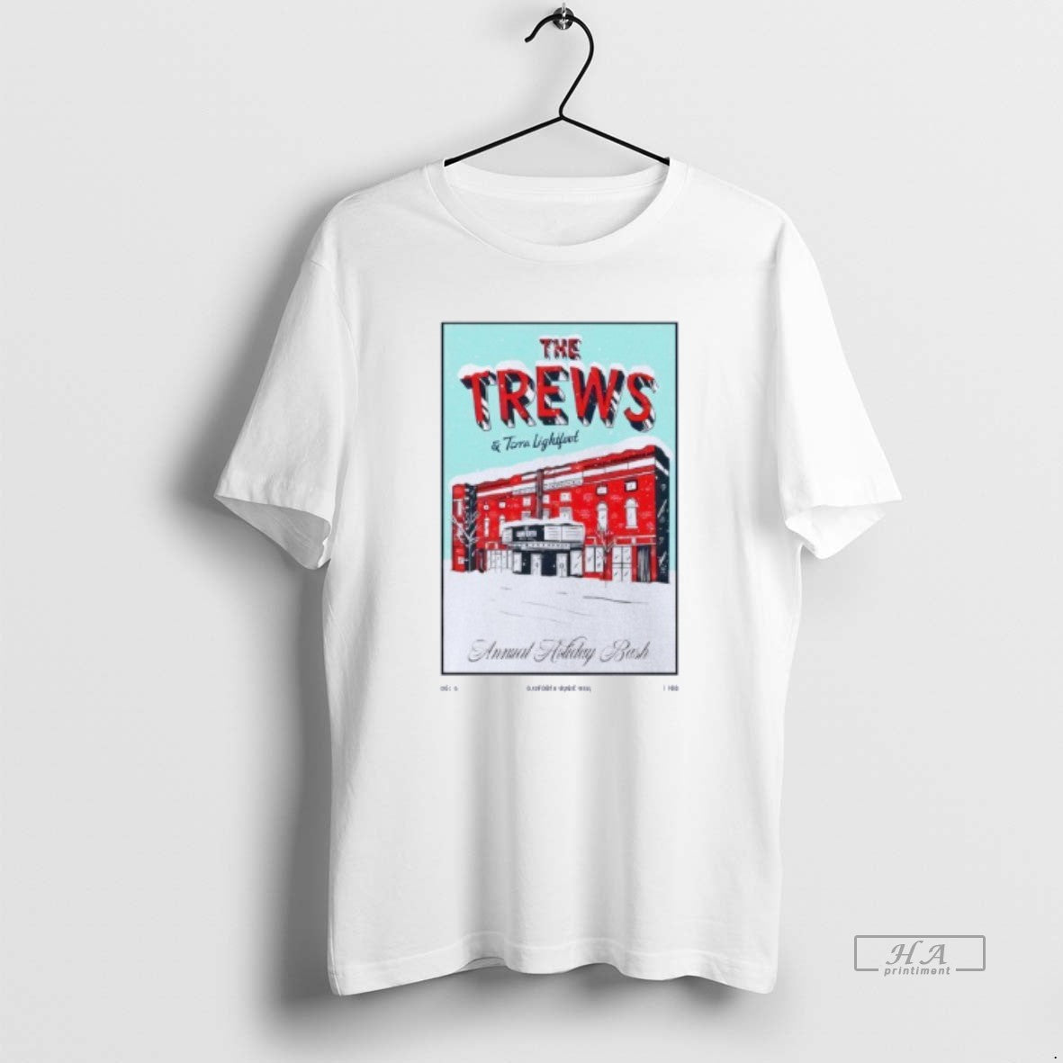 Official The Trews Danforth Music Hall December 6 2025 Concert - T-Shirt, Sweatshirt, Hoodie