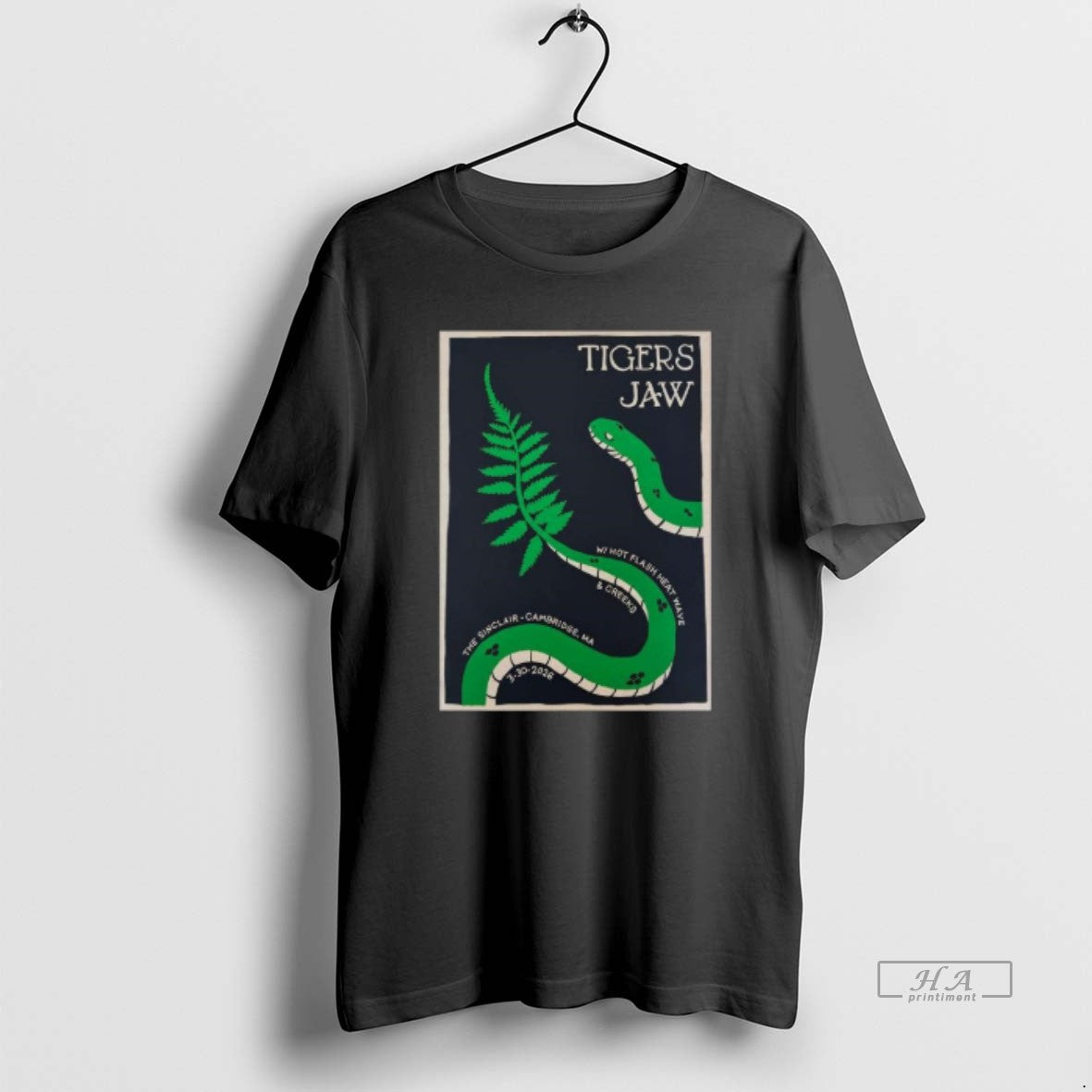 Official Tigers Jaw March 30 2026 Cambridge Ma Unisex T-shirt, Sweatshirt, Hoodie, Long Sleeve Tee - T-Shirt, Sweatshirt, Hoodie