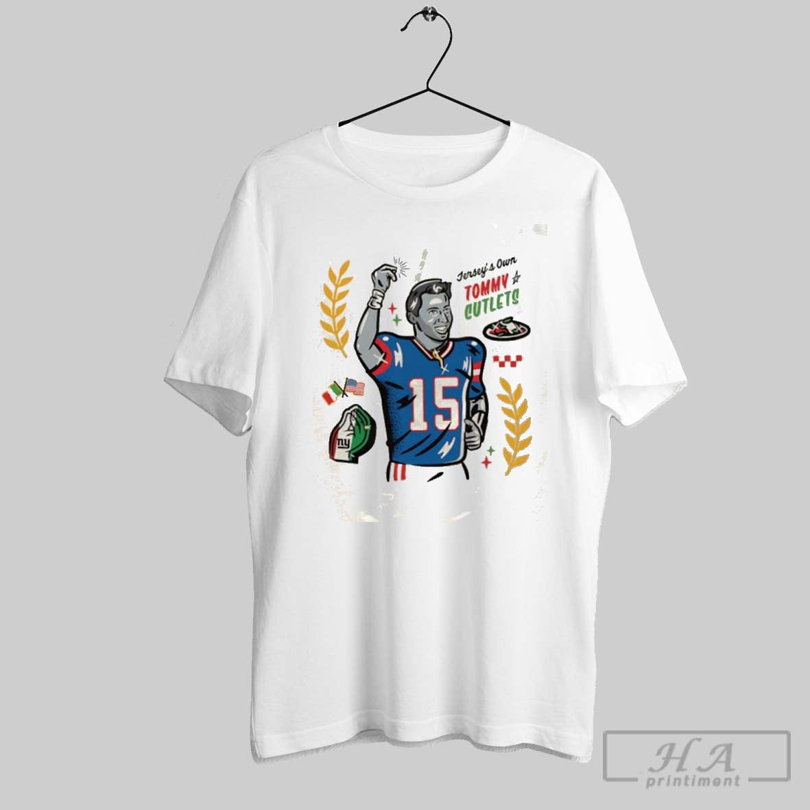 Official Tommy Cutlets Jerseys Own Tommy Devito New York Giants football jersey product view 1