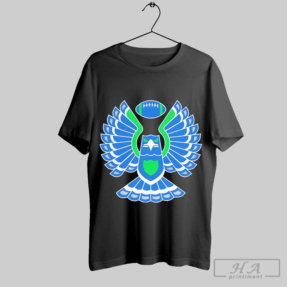 Official Touchdown Hawk Retro Unisex T-shirt, Sweatshirt, Hoodie, Long Sleeve Tee - T-Shirt, Sweatshirt, Hoodie