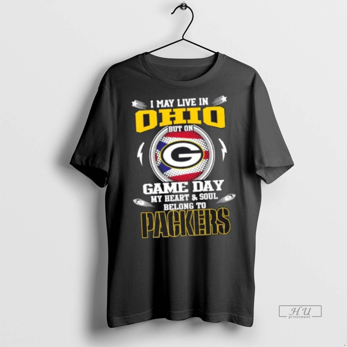 Official Trending I May Live In Ohio But On Game Day My Heart And Soul Unisex T-shirt, Sweatshirt, Hoodie, Long Sleeve Tee - T-Shirt, Sweatshirt, Hoodie