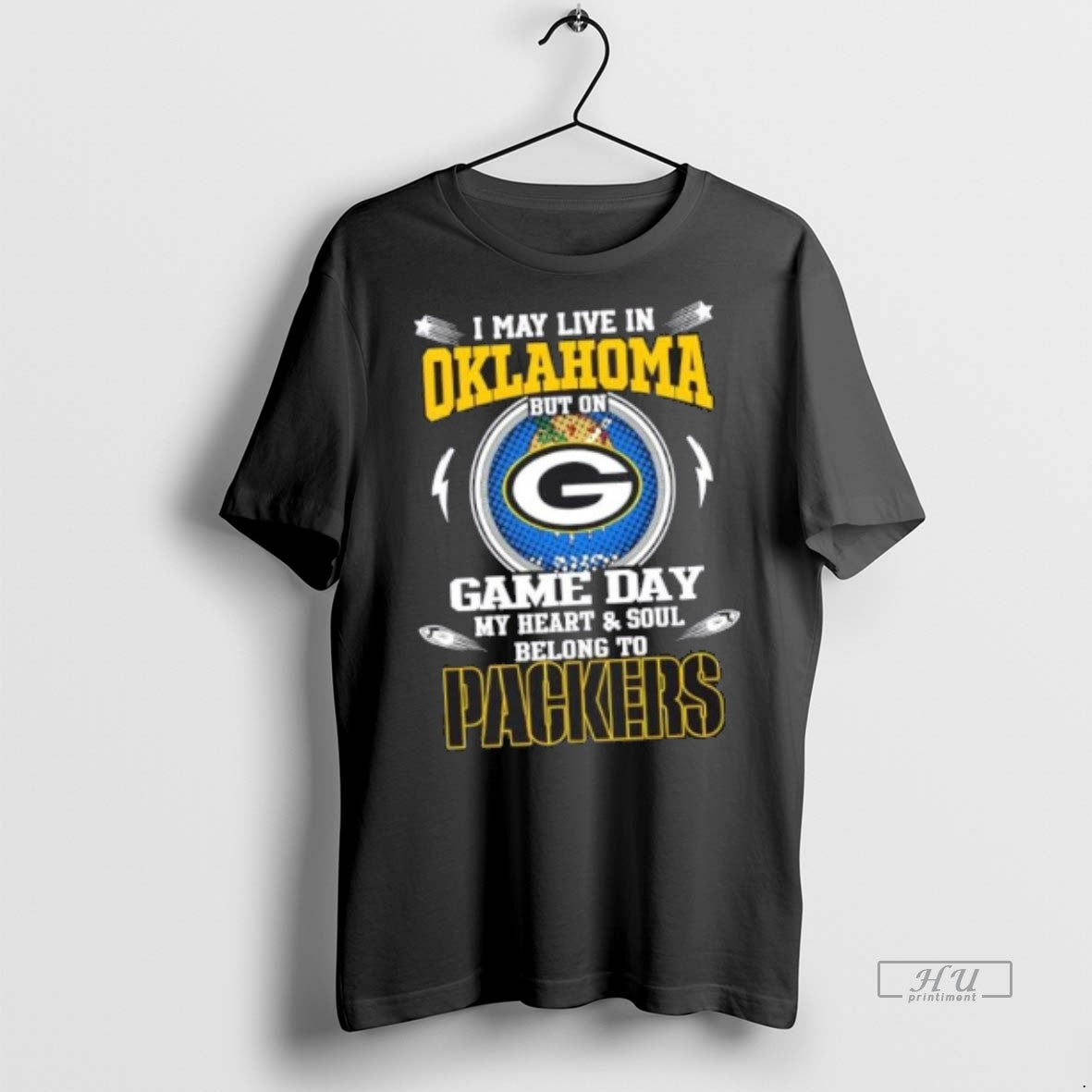 Official Trending I May Live In Oklahoma But On Game Day My Heart And Soul Unisex T-shirt, Sweatshirt, Hoodie, Long Sleeve Tee - T-Shirt, Sweatshirt, Hoodie