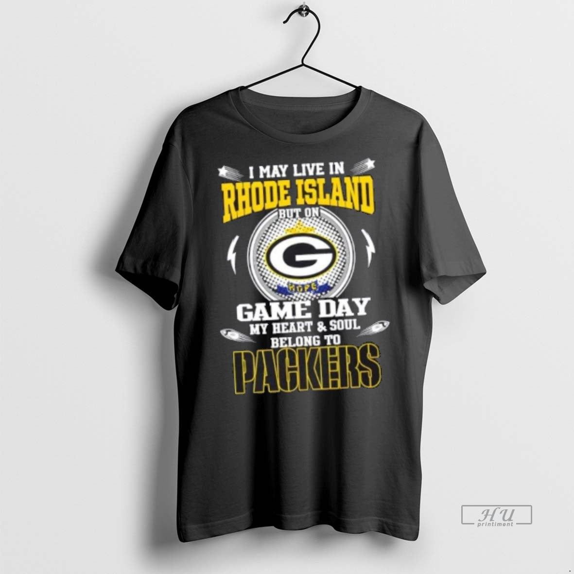 Official Trending I May Live In Rhode Island But On Game Day My Heart And Unisex T-shirt, Sweatshirt, Hoodie, Long Sleeve Tee - T-Shirt, Sweatshirt, Hoodie