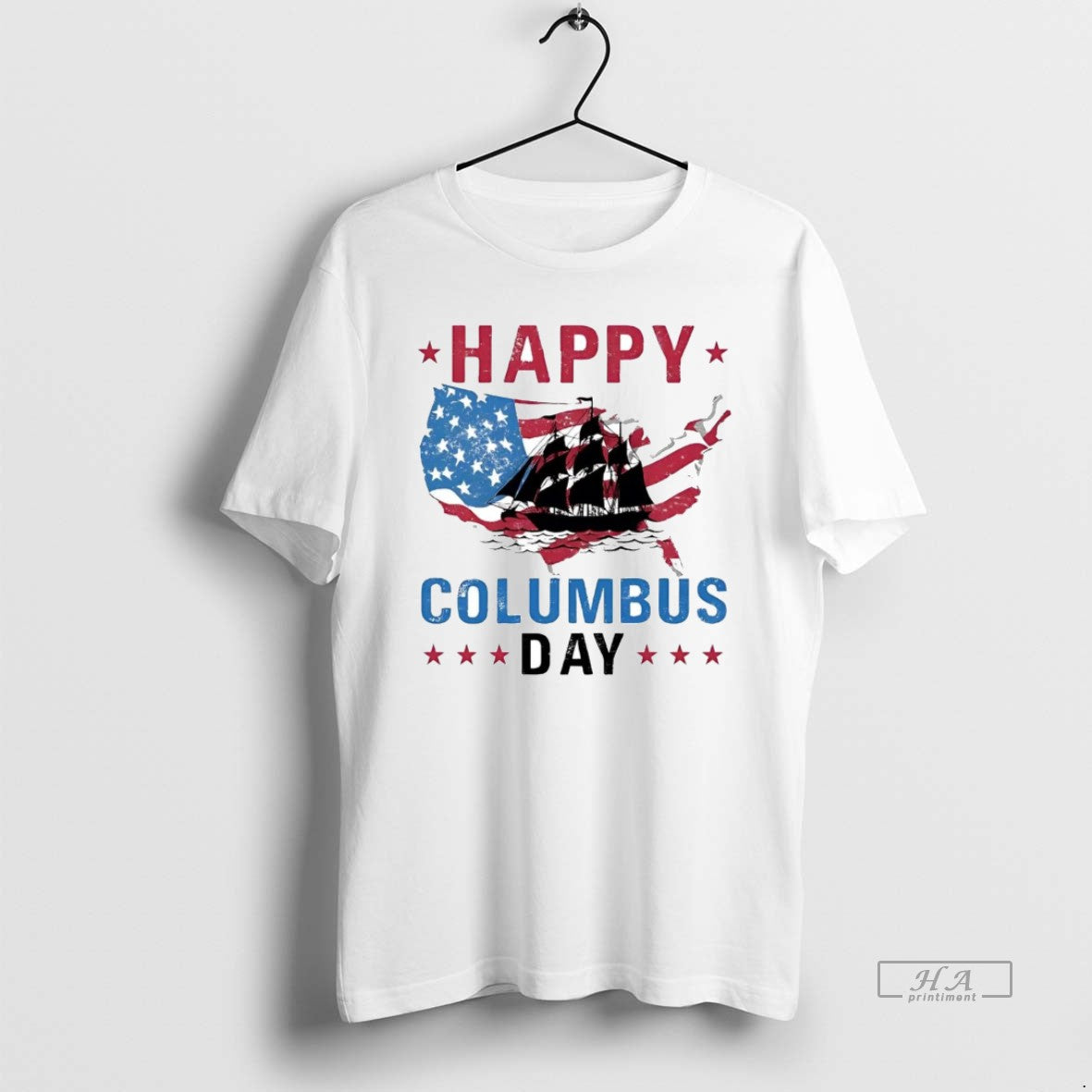 Official Trendy America Happy Columbus Day Unisex T-shirt, Sweatshirt, Hoodie, Long Sleeve Tee - T-Shirt, Sweatshirt, Hoodie