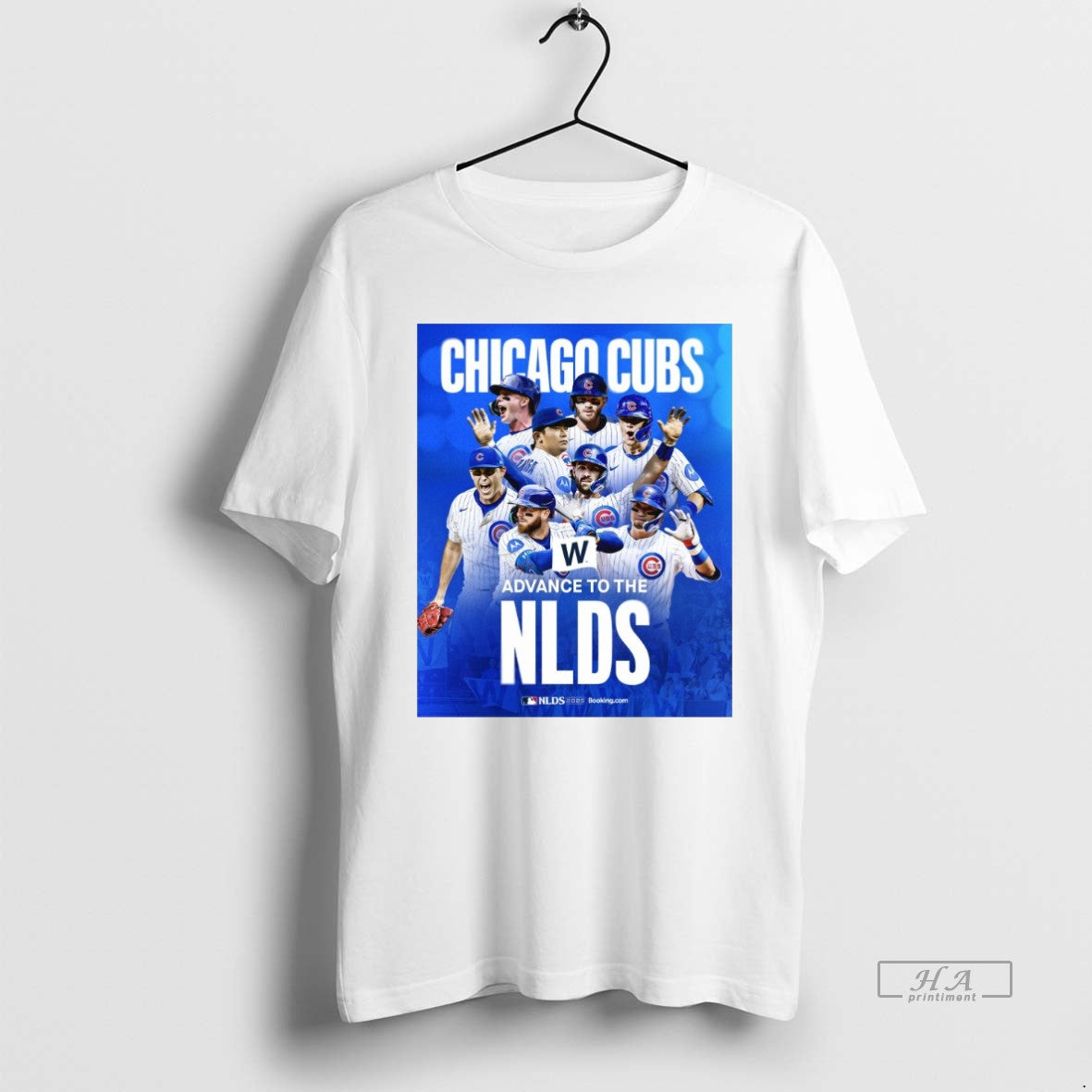 Official Trendy Chicago Cubs W Advance To The Nlds Mlb 2025 Unisex T-shirt, Sweatshirt, Hoodie, Long Sleeve Tee - T-Shirt, Sweatshirt, Hoodie