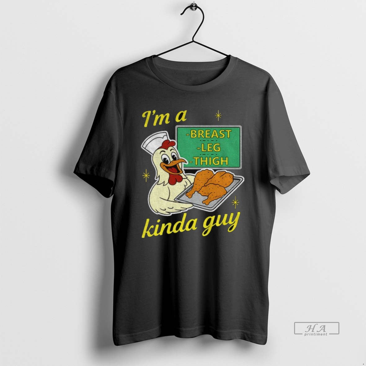 Official Trendy Chicken Cook Im A Breast Leg And Thigh Kinda Guy Unisex T-shirt, Sweatshirt, Hoodie, Long Sleeve Tee - T-Shirt, Sweatshirt, Hoodie