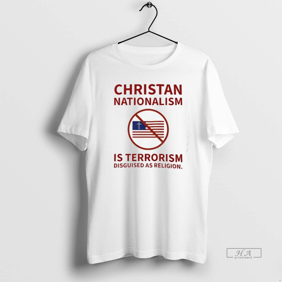 Official Trendy Christan Nationalism Is Terrorism Disguised As Religion Unisex T-shirt, Sweatshirt, Hoodie, Long Sleeve Tee - T-Shirt, Sweatshirt, Hoodie