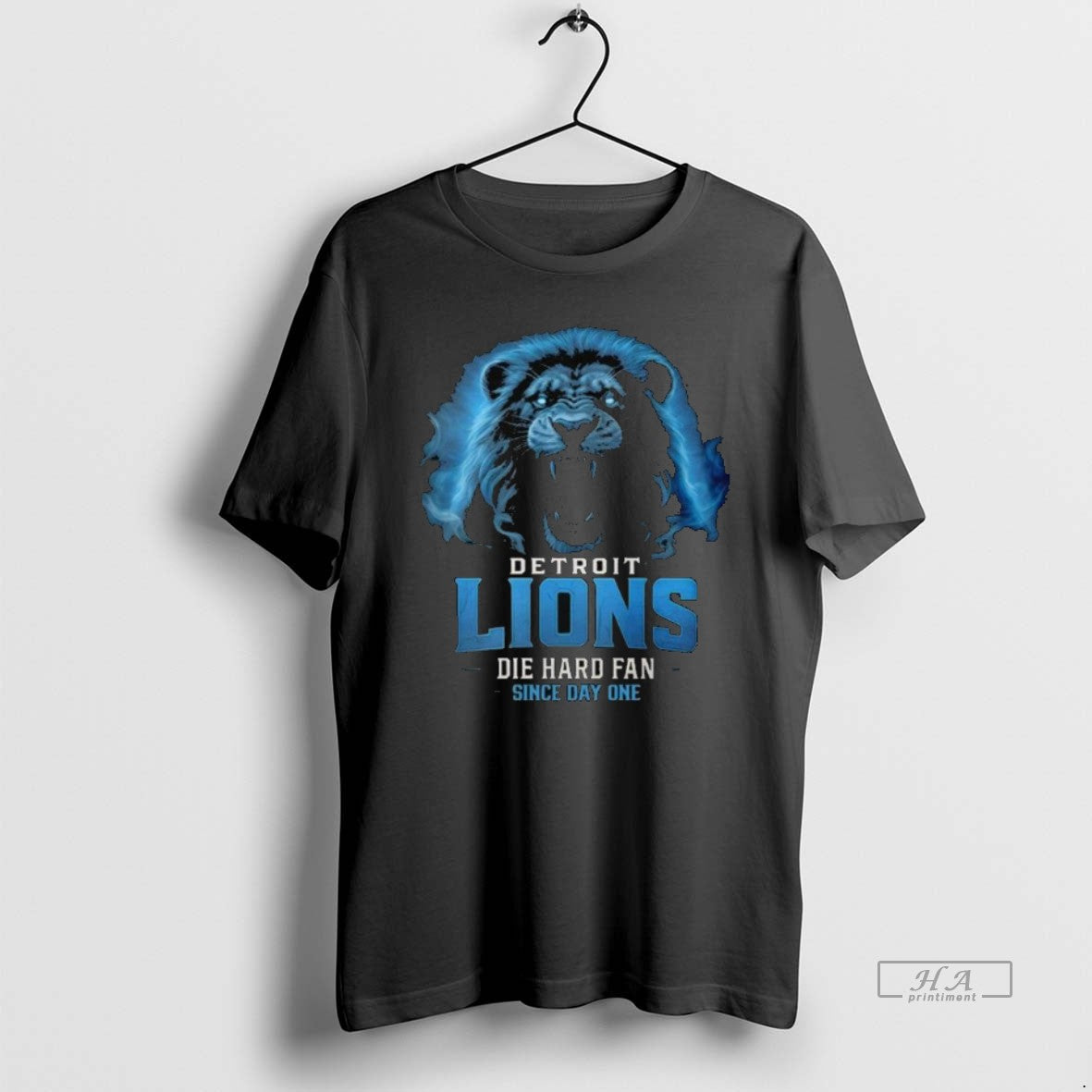 Official Trendy Detroit Lions Die Hard Fan Since Day One Long Sleve Unisex T-shirt, Sweatshirt, Hoodie, Long Sleeve Tee - T-Shirt, Sweatshirt, Hoodie