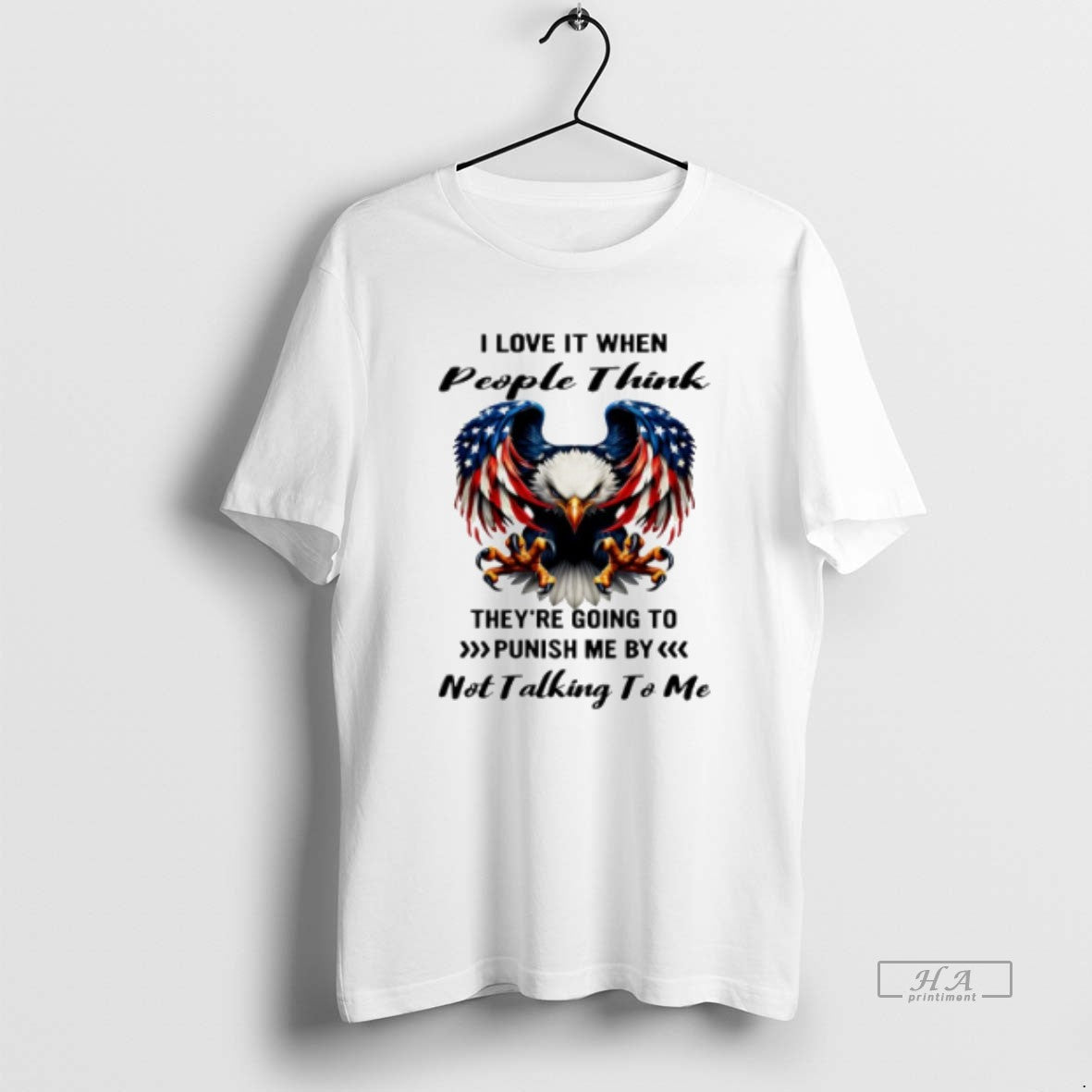 Official Trendy Eagle I Love It When People Think Theyre Going To Punish Me Tee Unisex T-shirt, Sweatshirt, Hoodie, Long Sleeve Tee - T-Shirt, Sweatshirt, Hoodie