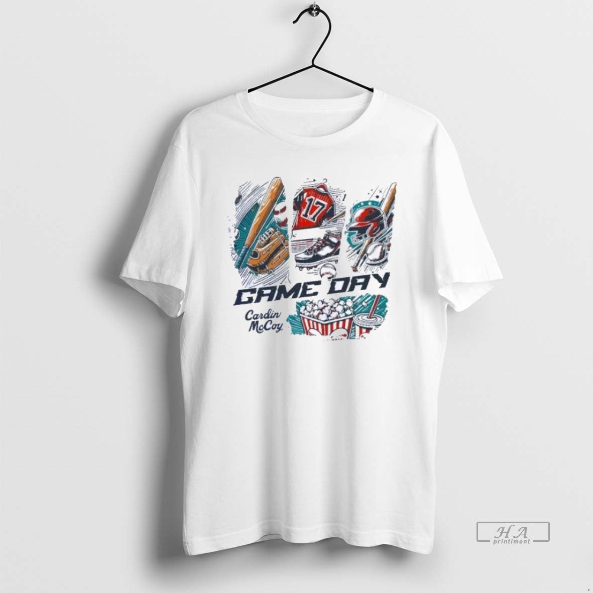 Official Trendy Game Day Cardin Mccoy Baseball Shirts Unisex T-shirt, Sweatshirt, Hoodie, Long Sleeve Tee - T-Shirt, Sweatshirt, Hoodie