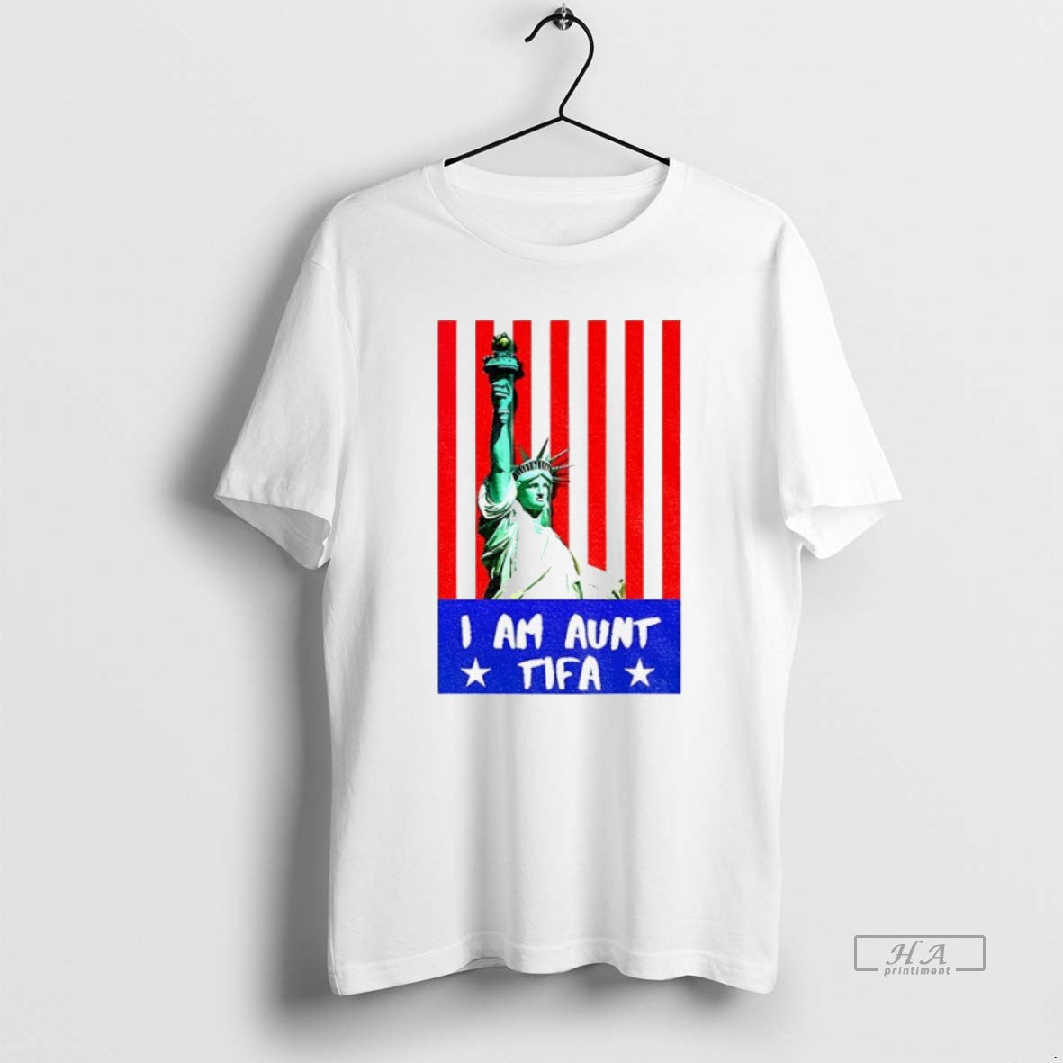 Official Trendy Government Shutdown Statue Of Liberty I Am Aunt Tifa Unisex T-shirt, Sweatshirt, Hoodie, Long Sleeve Tee - T-Shirt, Sweatshirt, Hoodie