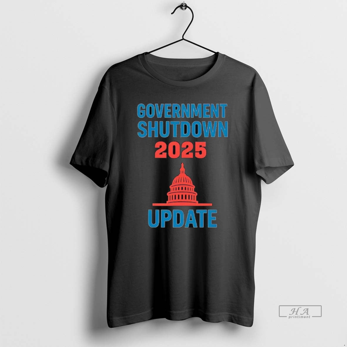 Official Trendy Government Shutdown 2025 Update Unisex T-shirt, Sweatshirt, Hoodie, Long Sleeve Tee - T-Shirt, Sweatshirt, Hoodie