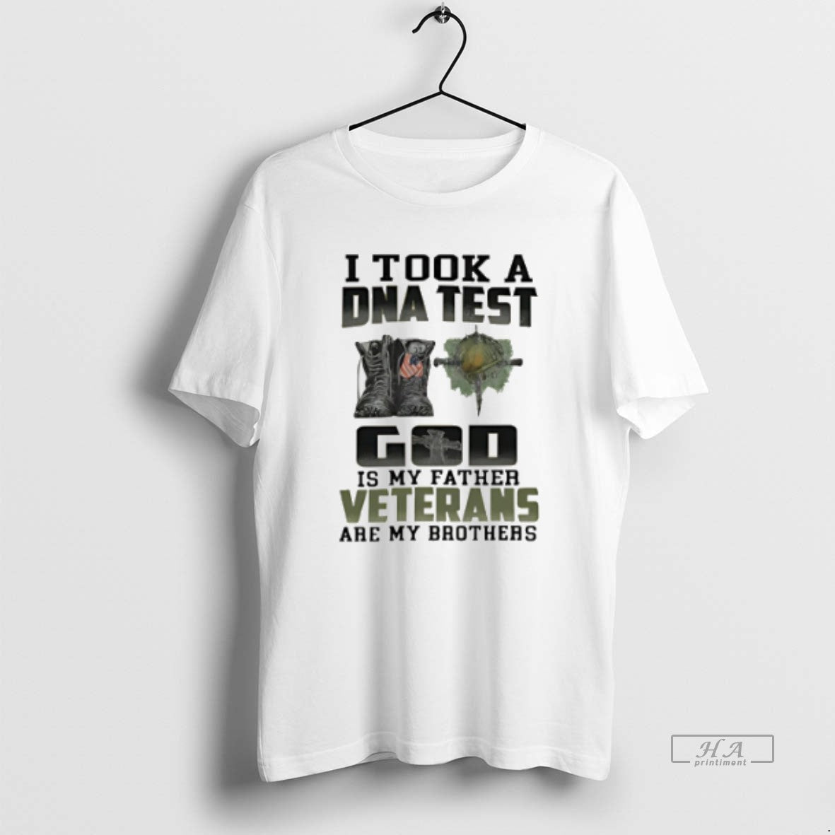 Official Trendy I Took A Dna Test And God Is My Father Veteran Are My Unisex T-shirt, Sweatshirt, Hoodie, Long Sleeve Tee - T-Shirt, Sweatshirt, Hoodie
