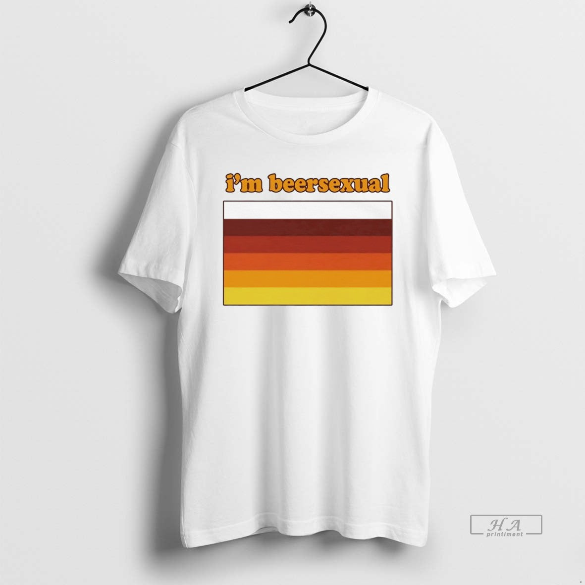 Official Trendy Im Beersexual Flag Unisex T-shirt, Sweatshirt, Hoodie, Long Sleeve Tee - T-Shirt, Sweatshirt, Hoodie