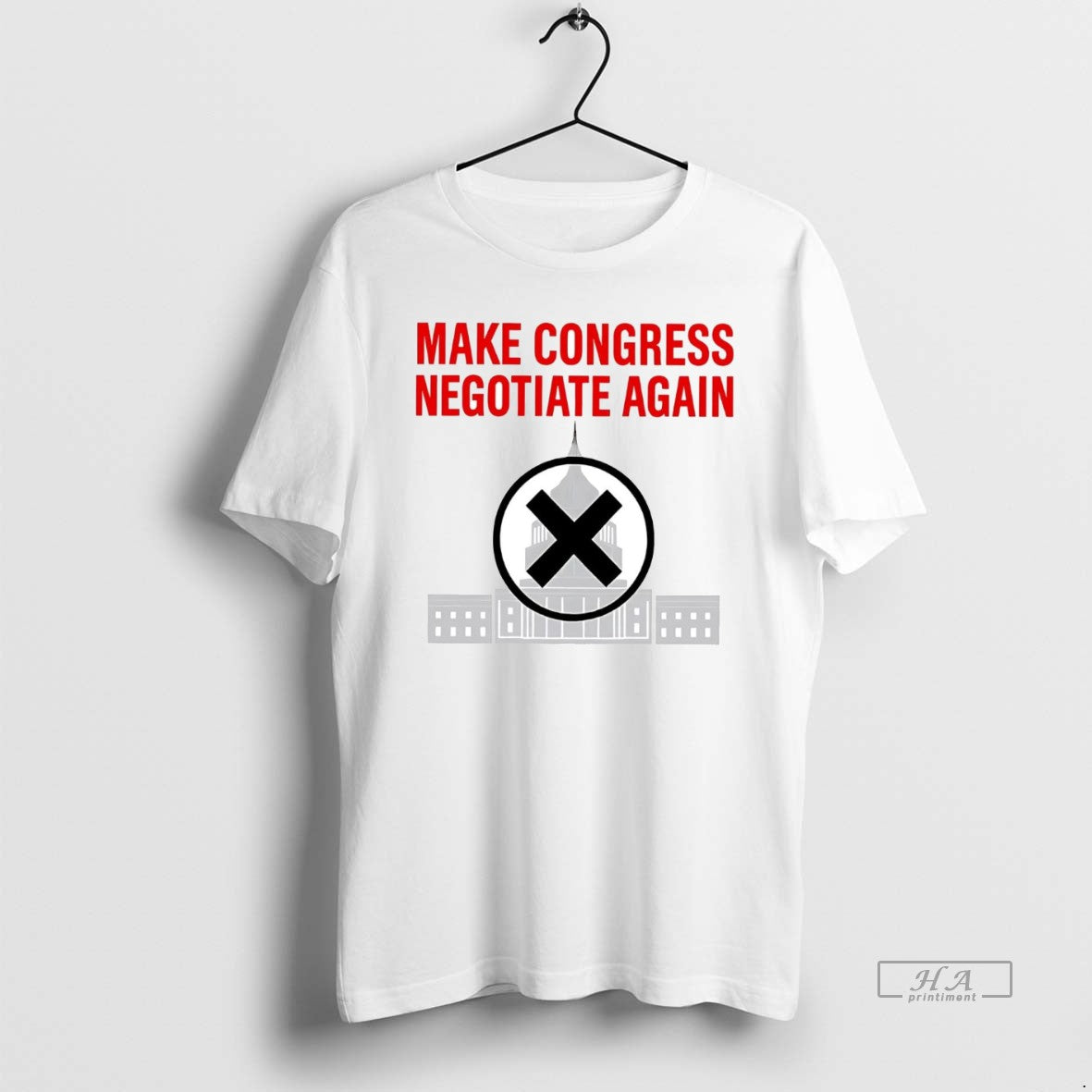 Official Trendy Make Congress Negotiate Again Unisex T-shirt, Sweatshirt, Hoodie, Long Sleeve Tee - T-Shirt, Sweatshirt, Hoodie