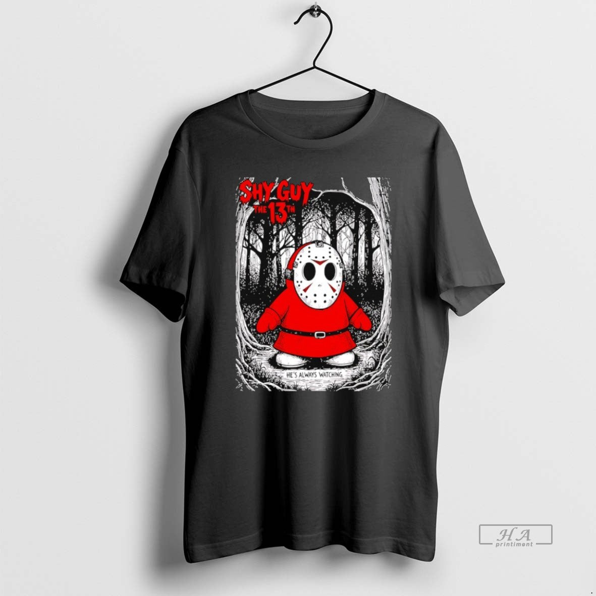 Official Trendy Michael Myers Shy Guy The 13th Movie Unisex T-shirt, Sweatshirt, Hoodie, Long Sleeve Tee - T-Shirt, Sweatshirt, Hoodie