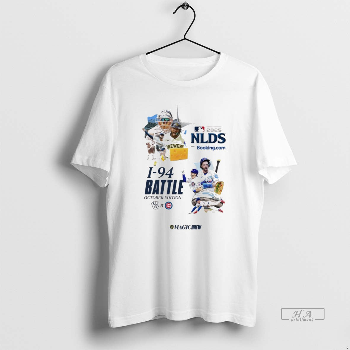 Official Trendy Milwaukee Brewers Vs Chicago Cubs 2025 Mlb National League Division Series I 94 - T-Shirt, Sweatshirt, Hoodie