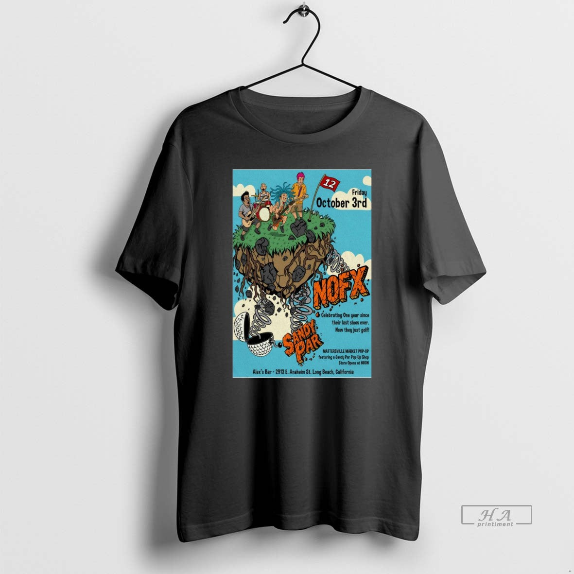 Official Trendy Nofx Alexs Bar In E Anaheim Long Beach Ca October 3 2025 Tee Unisex T-shirt, Sweatshirt, Hoodie, Long Sleeve Tee - T-Shirt, Sweatshirt, Hoodie