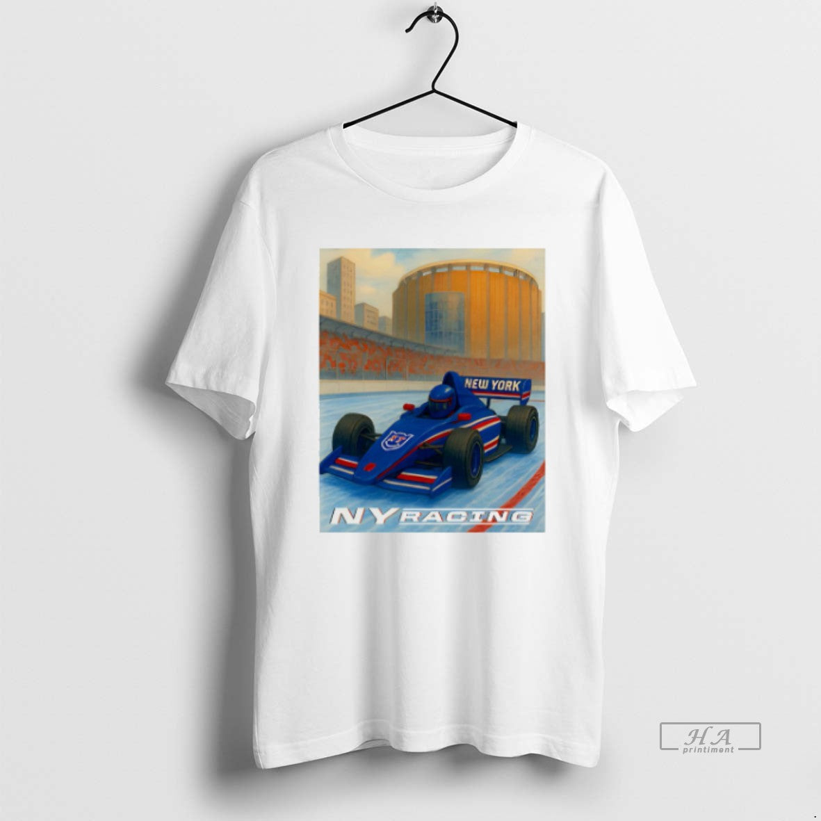 Official Trendy New York Rangers Nyracing Car Unisex T-shirt, Sweatshirt, Hoodie, Long Sleeve Tee - T-Shirt, Sweatshirt, Hoodie