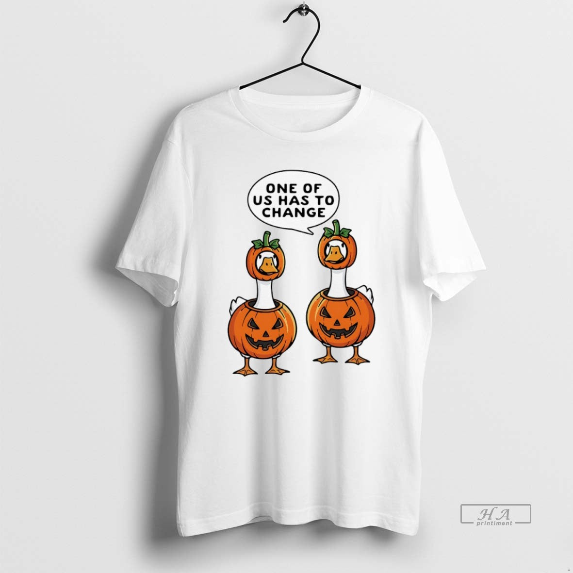 Official Trendy One Of Us Has To Change Geese Unisex T-shirt, Sweatshirt, Hoodie, Long Sleeve Tee - T-Shirt, Sweatshirt, Hoodie