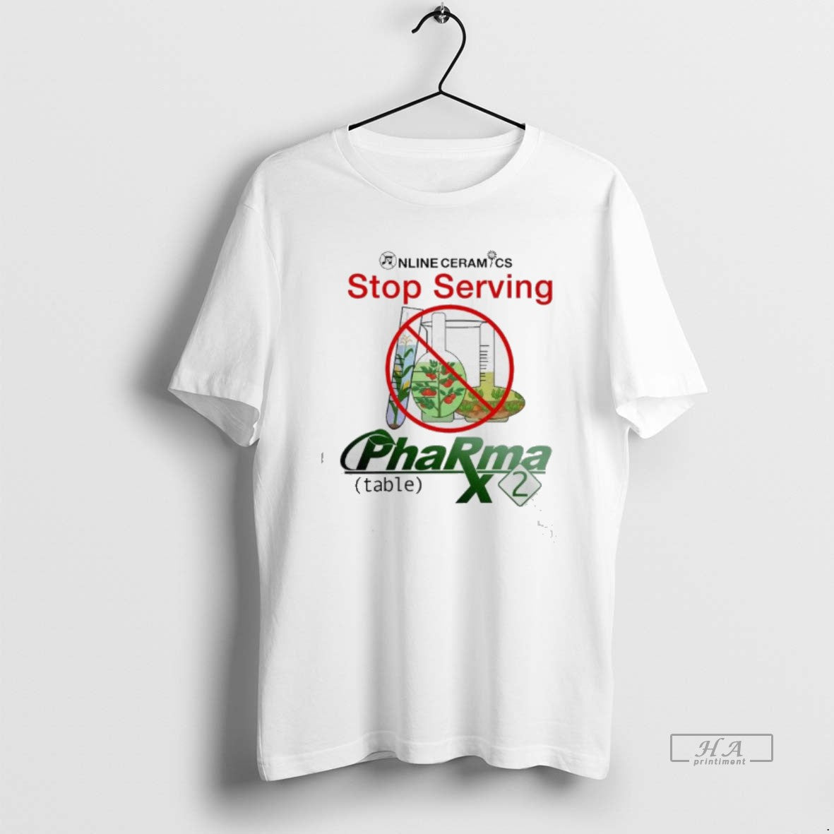 Official Trendy Online Ceramics Stop Serving Pharma Unisex T-shirt, Sweatshirt, Hoodie, Long Sleeve Tee - T-Shirt, Sweatshirt, Hoodie