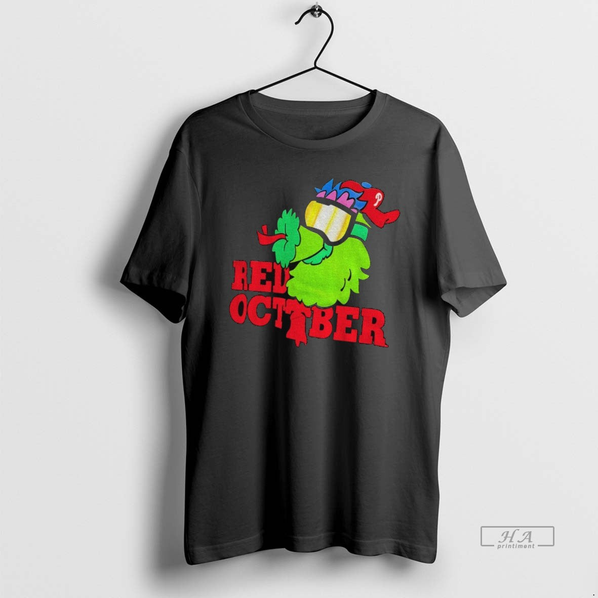 Official Trendy Phillie Phanatic Philadelphia Phillies Mlb Baseball Red October 2025 Unisex T-shirt, Sweatshirt, Hoodie, Long Sleeve Tee - T-Shirt, Sweatshirt, Hoodie