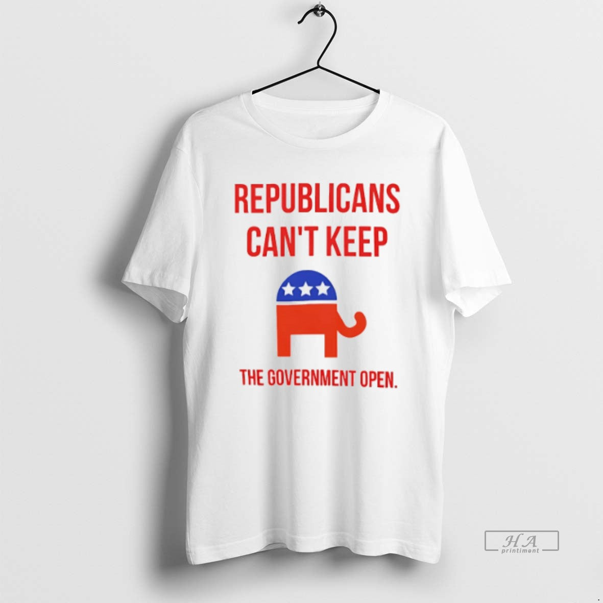 Official Trendy Republicans Cant Keep The Government Open Government Shutdown Unisex T-shirt, Sweatshirt, Hoodie, Long Sleeve Tee - T-Shirt, Sweatshirt, Hoodie