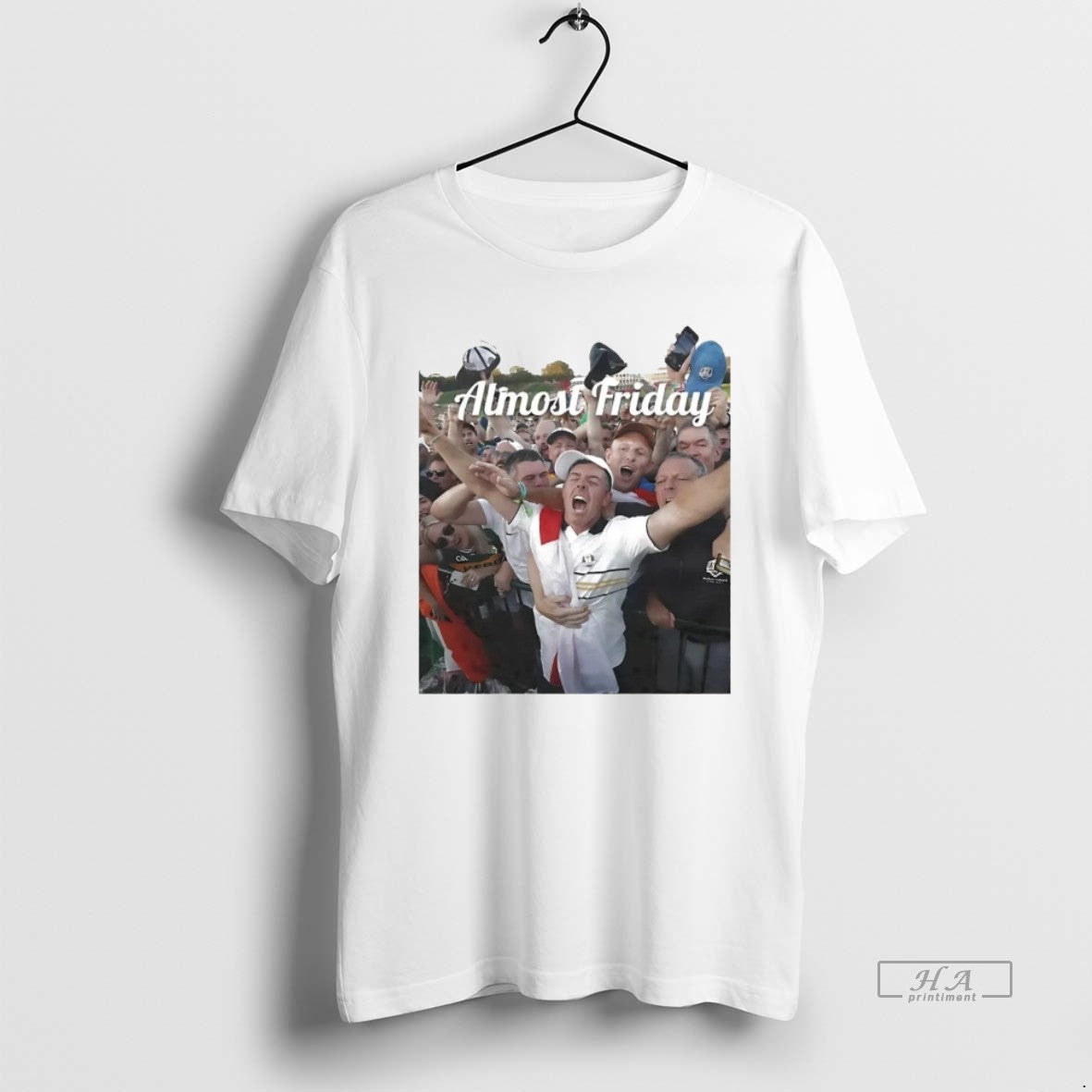 Official Trendy Rory Mcilroy Celebration 2025 Ryder Cup Unisex T-shirt, Sweatshirt, Hoodie, Long Sleeve Tee - T-Shirt, Sweatshirt, Hoodie