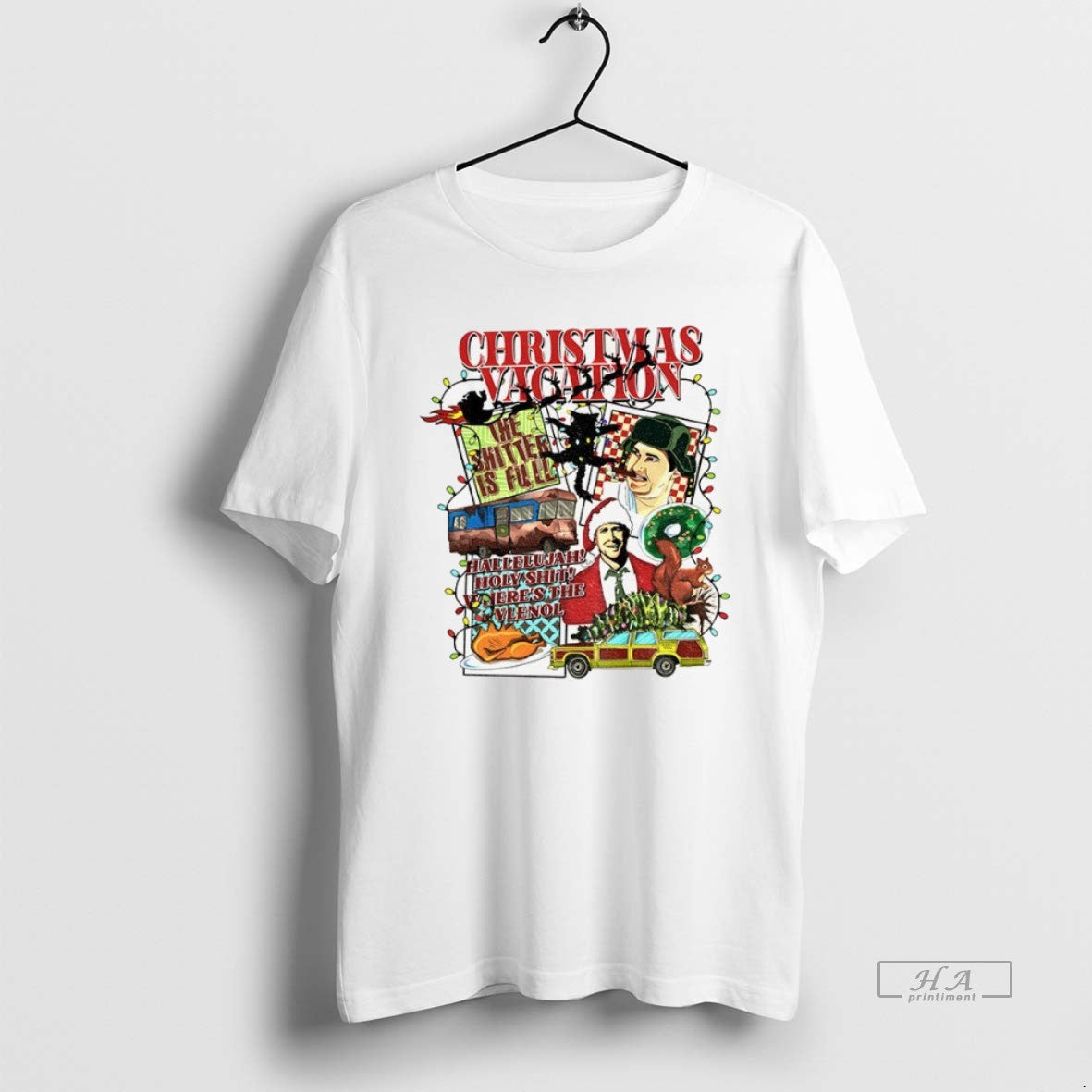 Official Trendy Shitters Full National Lampoons Christmas Vacation Hallelujah Holy Shit Wheres The Tylenol Tee - T-Shirt, Sweatshirt, Hoodie