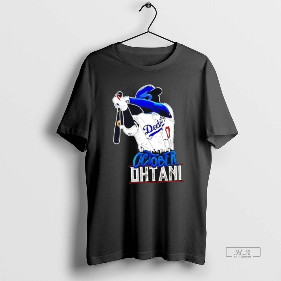 Official Trendy Shohei Ohtani Batting Dodgers October Ohtani Classictshirt Unisex T-shirt, Sweatshirt, Hoodie, Long Sleeve Tee - T-Shirt, Sweatshirt, Hoodie