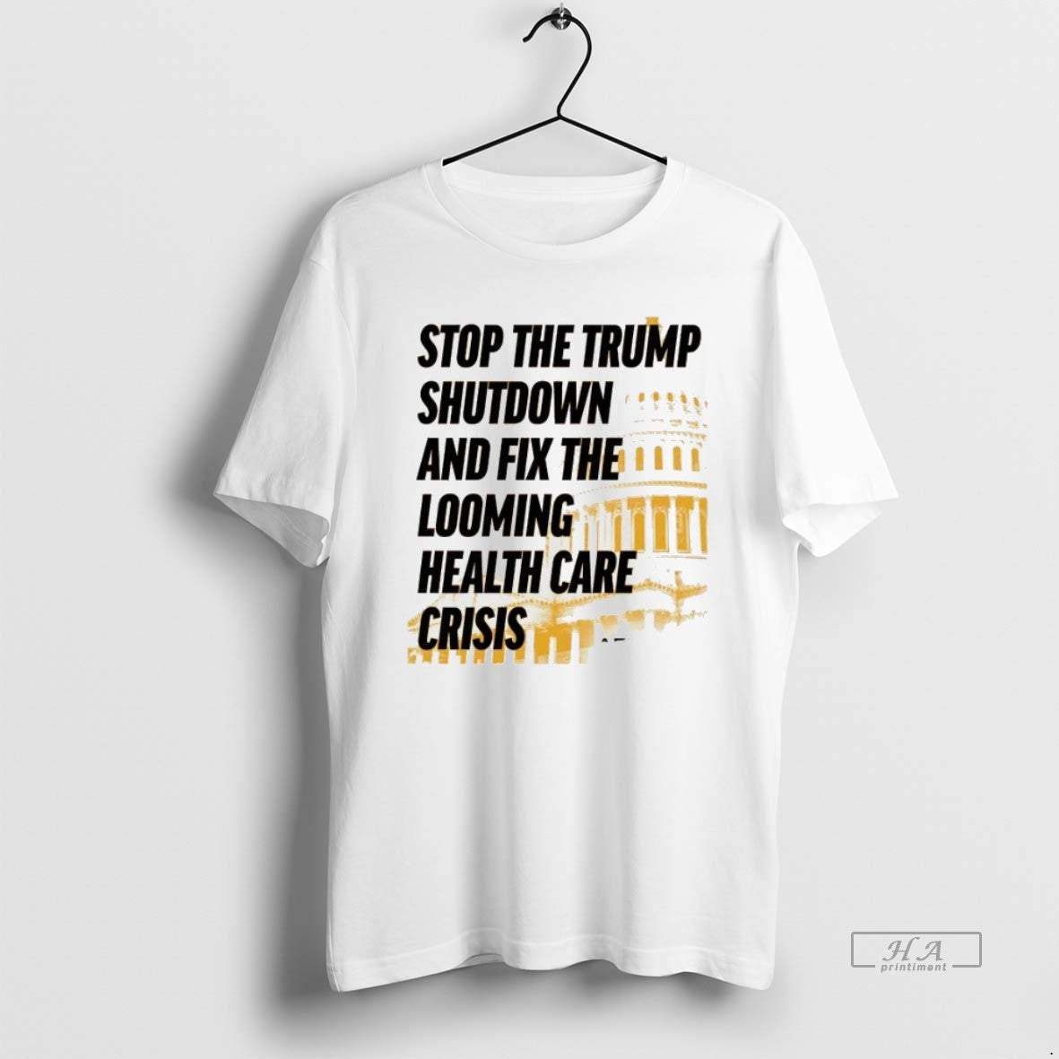 Official Trendy Stop The Trump Shutdown And Fix The Looming Health Care Crisis Unisex T-shirt, Sweatshirt, Hoodie, Long Sleeve Tee - T-Shirt, Sweatshirt, Hoodie
