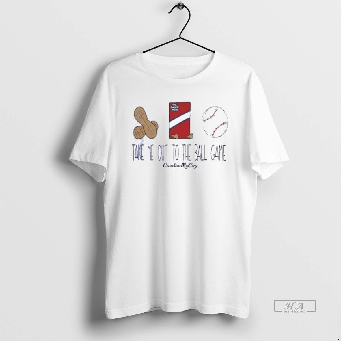 Official Trendy Take Me Out To The Ball Game Cardin Mccoy Shirts Unisex T-shirt, Sweatshirt, Hoodie, Long Sleeve Tee - T-Shirt, Sweatshirt, Hoodie