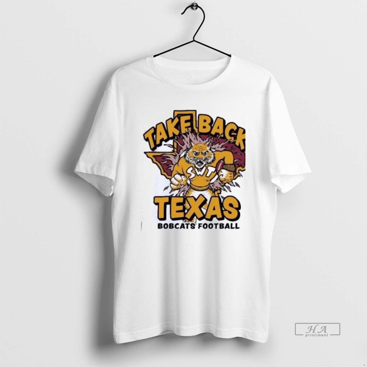 Official Trendy Texas State Bobcats Football Take Back Texas Shirts Unisex T-shirt, Sweatshirt, Hoodie, Long Sleeve Tee - T-Shirt, Sweatshirt, Hoodie