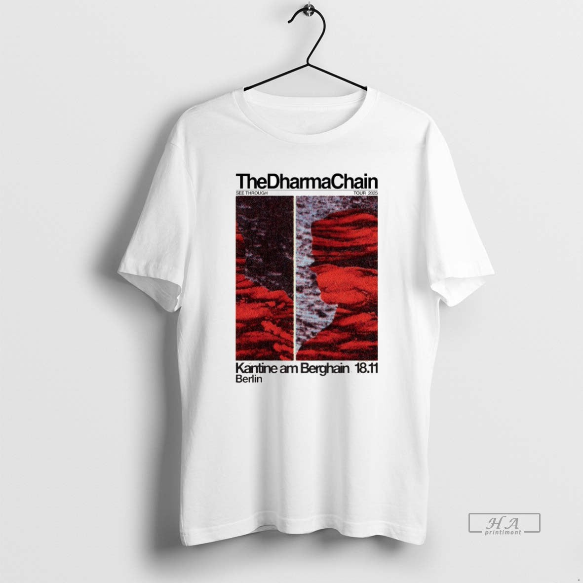 Official Trendy The Dharma Chain November 18 2025 Kantine Am Berghain In Berlin Unisex T-shirt, Sweatshirt, Hoodie, Long Sleeve Tee - T-Shirt, Sweatshirt, Hoodie