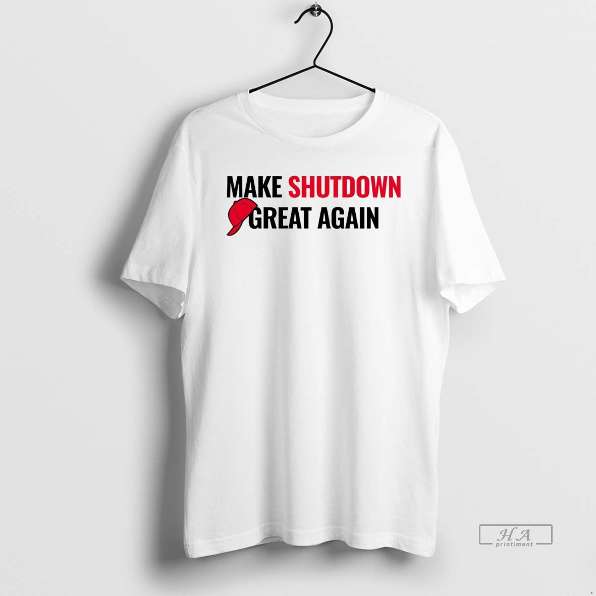 Official Trendy Trump Government Make Shutdown Great Again Unisex T-shirt, Sweatshirt, Hoodie, Long Sleeve Tee - T-Shirt, Sweatshirt, Hoodie