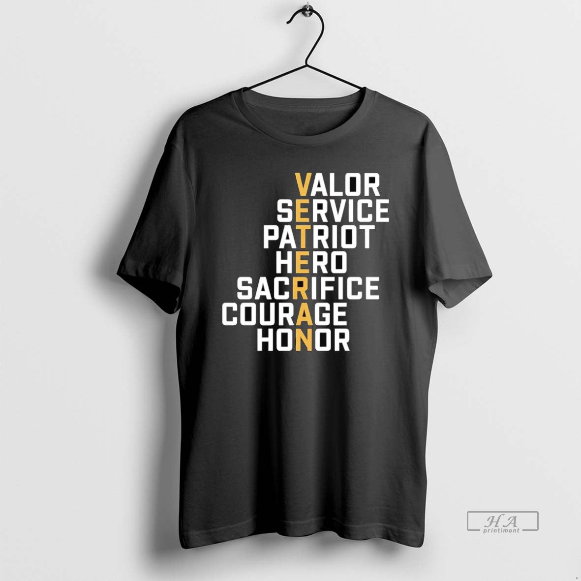 Official Trendy Veteran Meaning Valor Service Patriot Hero Sacrifice Courage Honor Unisex T-shirt, Sweatshirt, Hoodie, Long Sleeve Tee - T-Shirt, Sweatshirt, Hoodie