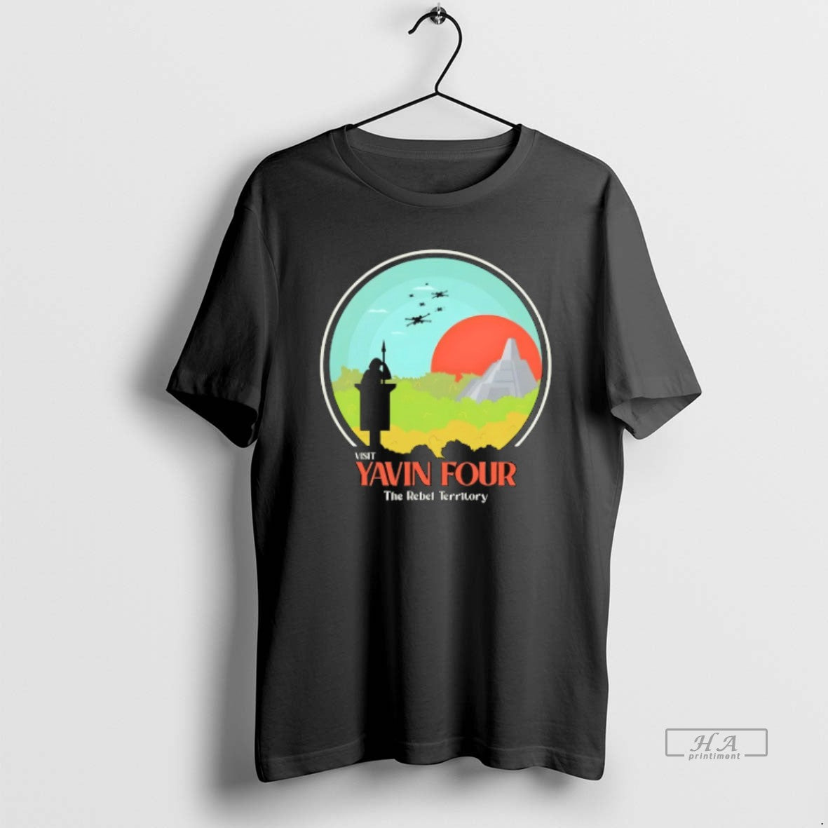 Official Trendy Visit Yavin Four The Rebel Territory Unisex T-shirt, Sweatshirt, Hoodie, Long Sleeve Tee - T-Shirt, Sweatshirt, Hoodie