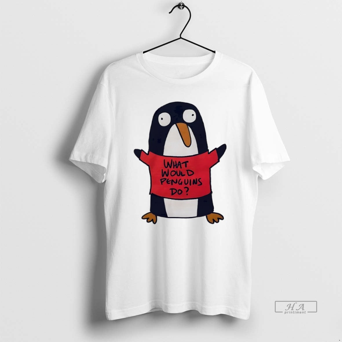 Official Trendy What Would Penguins Do Unisex T-shirt, Sweatshirt, Hoodie, Long Sleeve Tee - T-Shirt, Sweatshirt, Hoodie